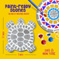 Dan&Darci Stepping Stones Painting Kit for Kids, 5 Paint Your Own Garden Stones with Paints and Brushes, Crafts for Kids Ages 6-8