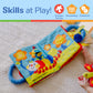 Melissa & Doug K’s Kids My First Activity Book 8-Page Soft Book for Babies and Toddlers Early Learning Developmental Plush Soft Activity for Babies