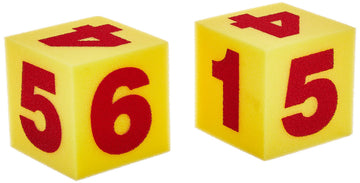 Learning Resources Giant Soft Cubes, Numerals