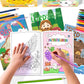 Kalysky 24Pcs Christian Bible Coloring Books for Kids, Mini Religious Jesus Stories Booklet Bulk,DIY Art Drawing Book Activity Supplies for Church