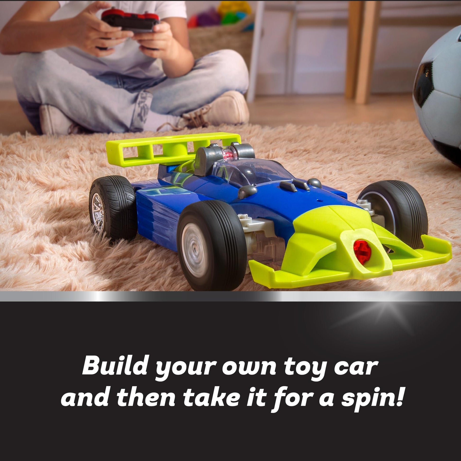 Driven by Battat Take Apart R/C Race Car with Lights and Sounds, Vehicles 1