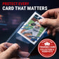 Ultra PRO 3" x 4" Clear Regular Toploaders for Cards with Card Sleeves Bundle Standard Size 100ct Trading Baseball Toploader Card Sleeve Protectors