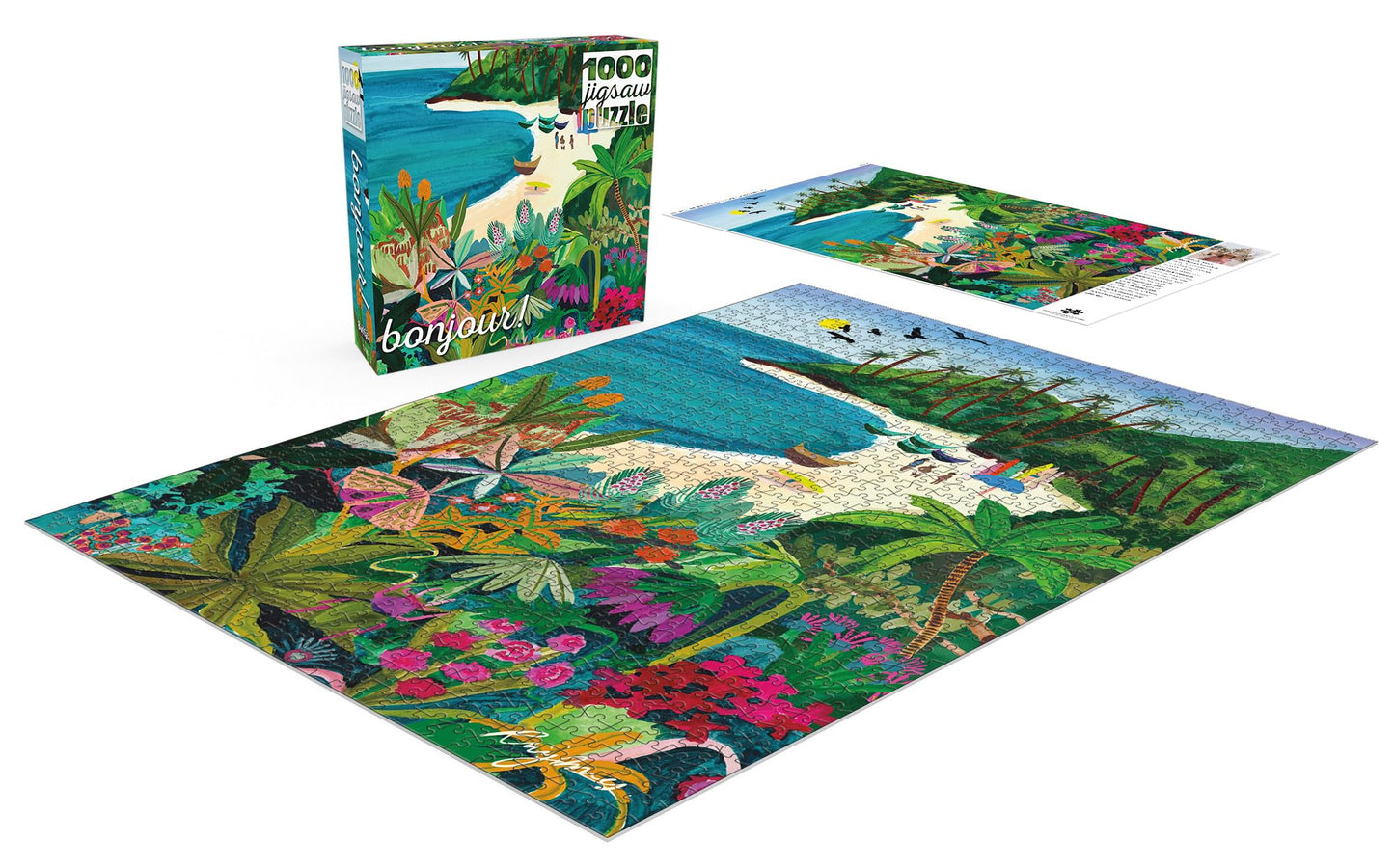 Buffalo Games - Beach Butterfly - 1000 Piece Jigsaw Puzzle for Adults