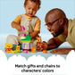LEGO DUPLO Disney Winnie The Pooh’s Birthday Party Building Set - Baby Toy for 18 Months and Up - Sensory Toys to Inspire Imaginative Play - Building