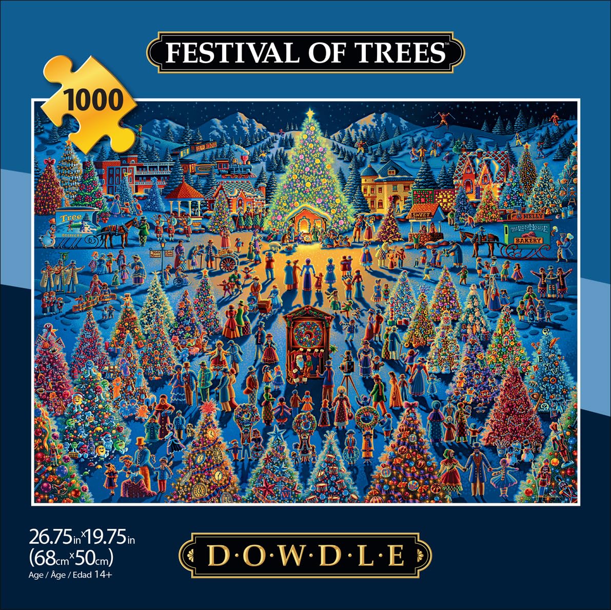 Buffalo Games - Eric Dowdle Festival of Trees - 1000 Piece Jigsaw Puzzle