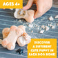 MindWare Dig it Up! Puppies Excavation Kit - Educational Toys for Kids 4 and Up - Dig Kit with 12 Bones, 12 Puppy Figurines, 12 Chisels - Ideal
