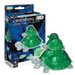 BePuzzled | Turtles Original 3D Crystal Puzzle, Ages 12 and Up, Green