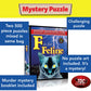 TDC Games Alphabet Mystery Jigsaw Puzzle for Adults, 500 Piece Puzzle Game - F is for Feline