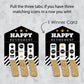 Big Dot of Happiness Happy Retirement - Retirement Party Game Pickle Cards - Pull Tabs 3-in-a-Row - Set of 12