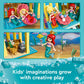 LEGO Disney Princess Ariel’s Underwater Palace 43207, Buildable Castle Toy, Present Idea for Kids, Girls and Boys Aged 6+ with The Little Mermaid
