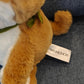 FRANKIEZHOU Shiba Inu Plush, 10'' Stuffed Animal, Light Brown, Soft Toy for Kids, Cuddly Dog, Hug Pillow, Baby Gift