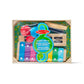 Melissa & Doug Band-in-a-Box Hum! Jangle! Shake! - 7-Piece Musical Instrument Set