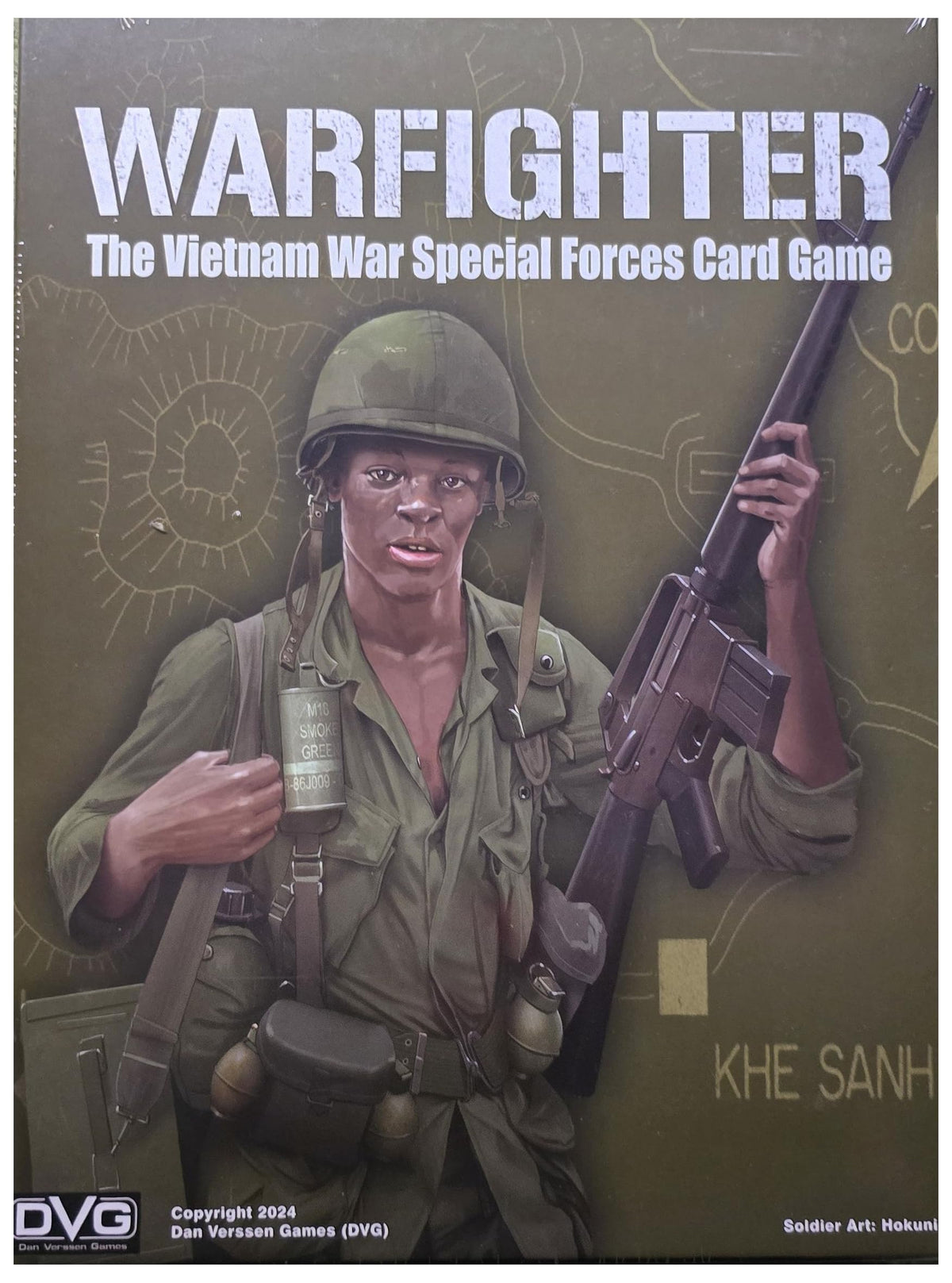 Dan Verssen Games Warfighter: The Vietnam War Special Forces Card Game