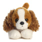 Aurora® Adorable Mini Flopsie™ Charles™ Stuffed Animal - Playful Ease - Timeless Companions - Brown 8 Inches