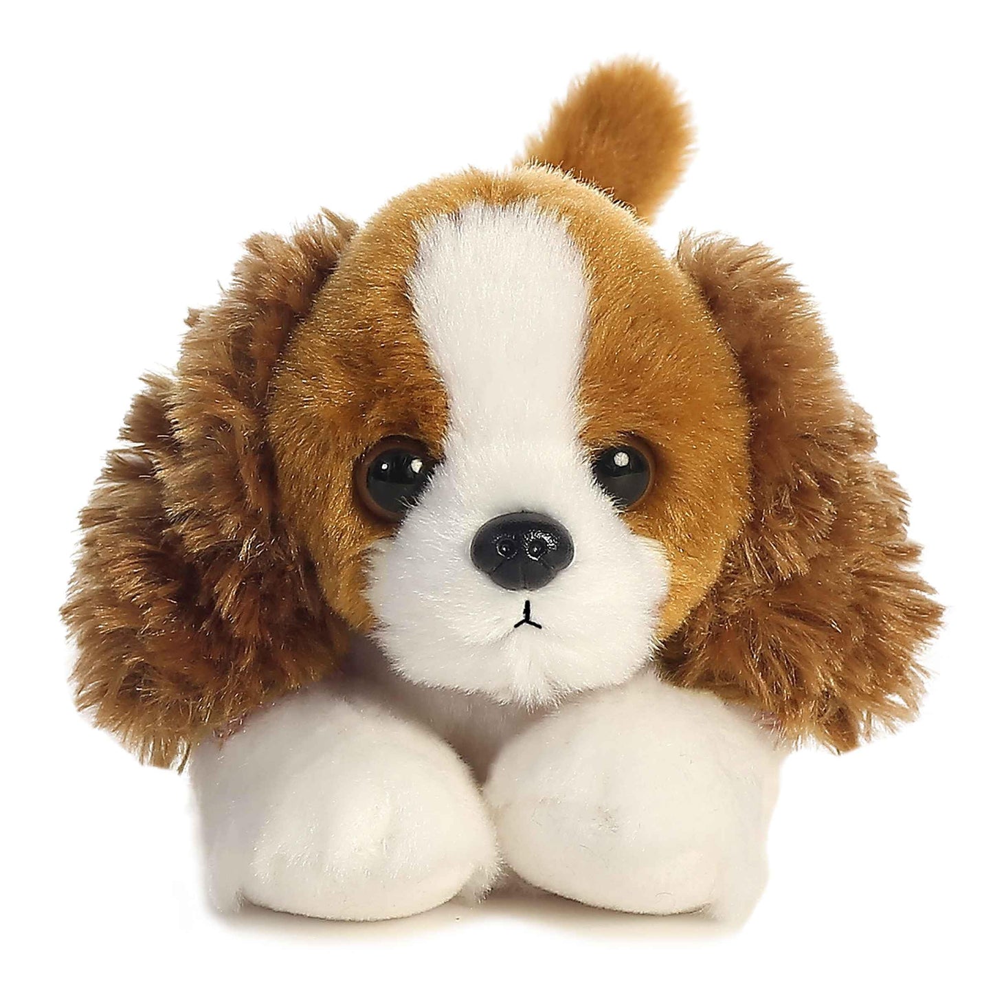 Aurora® Adorable Mini Flopsie™ Charles™ Stuffed Animal - Playful Ease - Timeless Companions - Brown 8 Inches