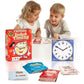 Continuum Games Perfect Timing Game - Tell Time Cooperative Board Game for Kids - Fun Educational Family Game to Learn How to Read a Clock