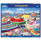White Mountain 500 Piece Jigsaw Puzzle Summer Lighthouse, Beach Umbrella