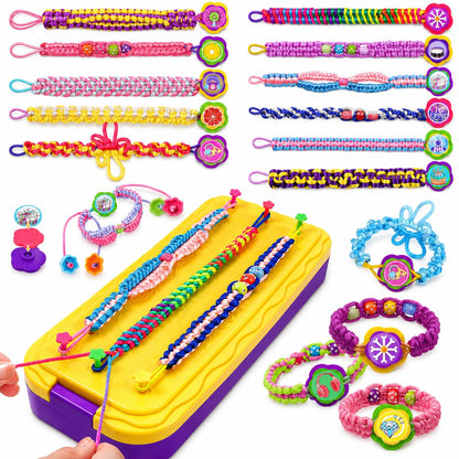 DDAI Arts and Crafts for Kids Age 8-12 Friendship Bracelet Making Kit for Girls - Best Birthday Gifts Ideas for Girl 7 9 10 11 Year Old - Popular
