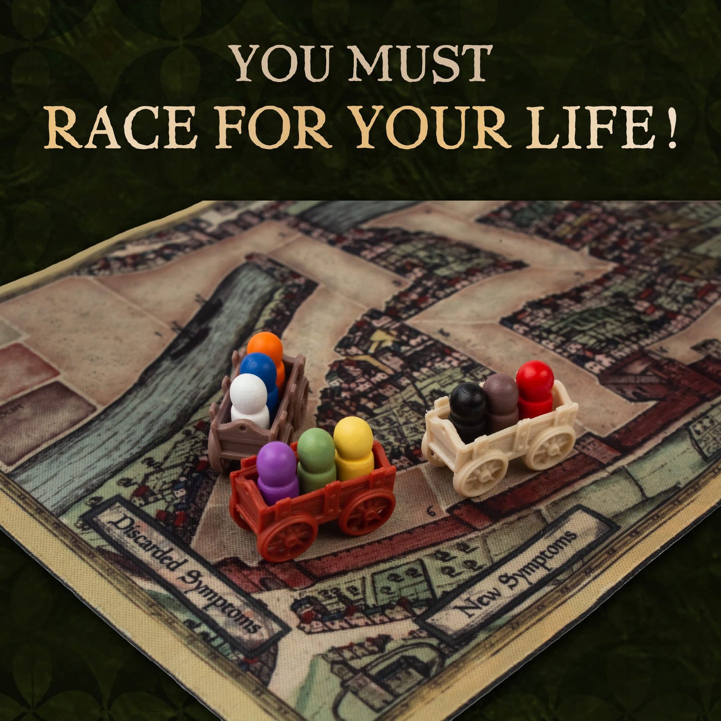Facade Dark Cites Series Board Game of Strategy, Deceit, and Luck - Card Game for Teens Adults and Family - Bristol 1350