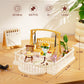 ROBOTIME Dust Proof Roof for Super Creator ?Sunny Break Terrace?