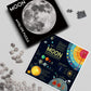 Antelope - 1000 Piece Puzzle for Adults, Space Moon Jigsaw Puzzles 1000 Pieces, Telescope Planet Close-up Round Puzzle, High Resolution, Matte Finish