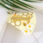 SYESQL Bee Themed Birthday Hat - Medium, Golden and White, for First Birthday, Babies and Toddlers, Costume Headwear