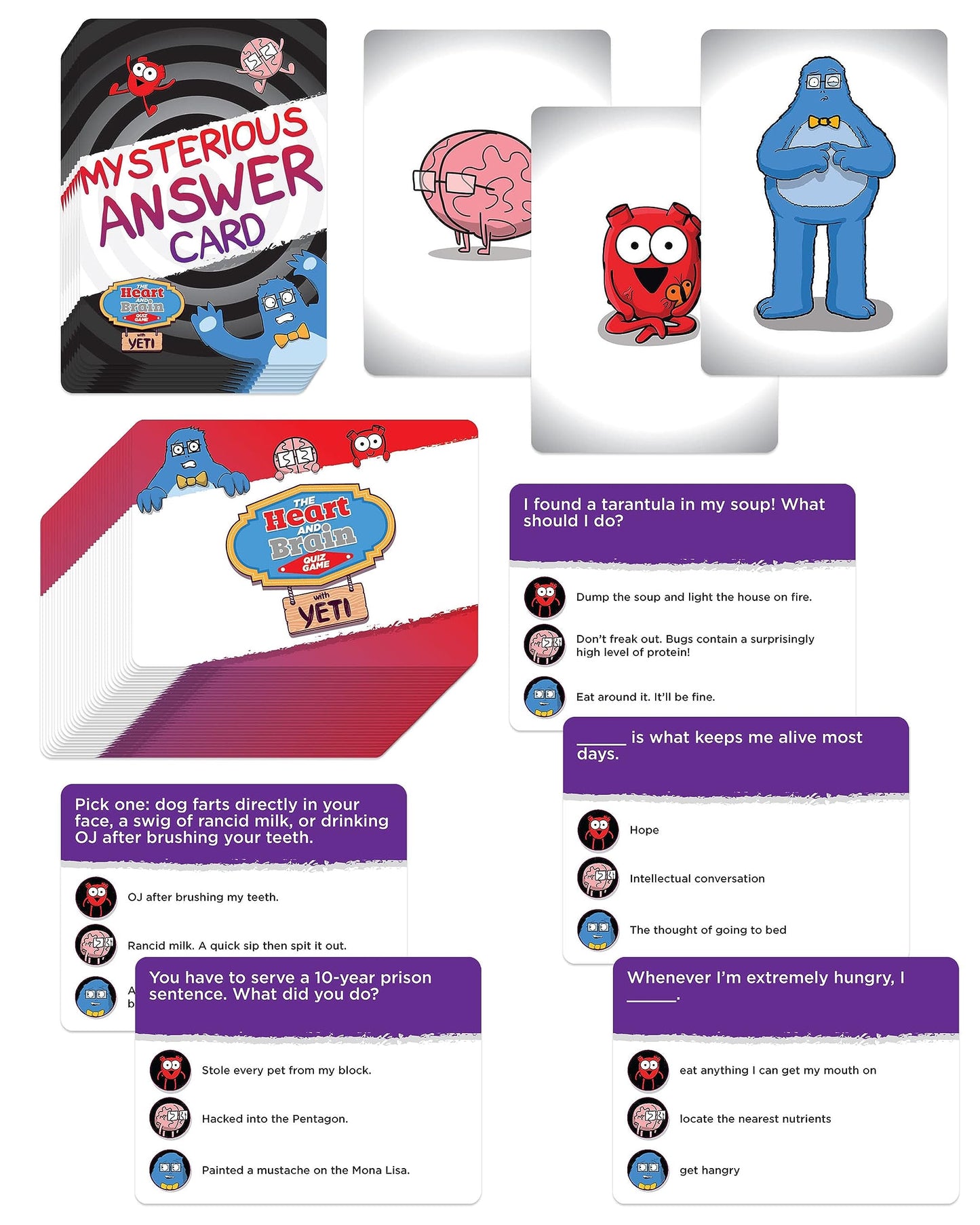 The Awkward Yeti Funny Family Card Game for Kids Ages 8+, Teens, Parents & Adults | Party Game for Family Game Night Fun with Science & Anatomy Humor