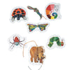 Fun Express Eric Carle Lacing Cards & Laces Set - Fun Educational Manipulatives for Learning - 6.5" x 10" - Enhance Fine Motor Skills - 24 Pieces
