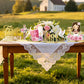 First Communion Table Decorations Pink Floral Baptism Centerpieces for Tables Baptism Decorations for Girl 1st Holy Communion Décor