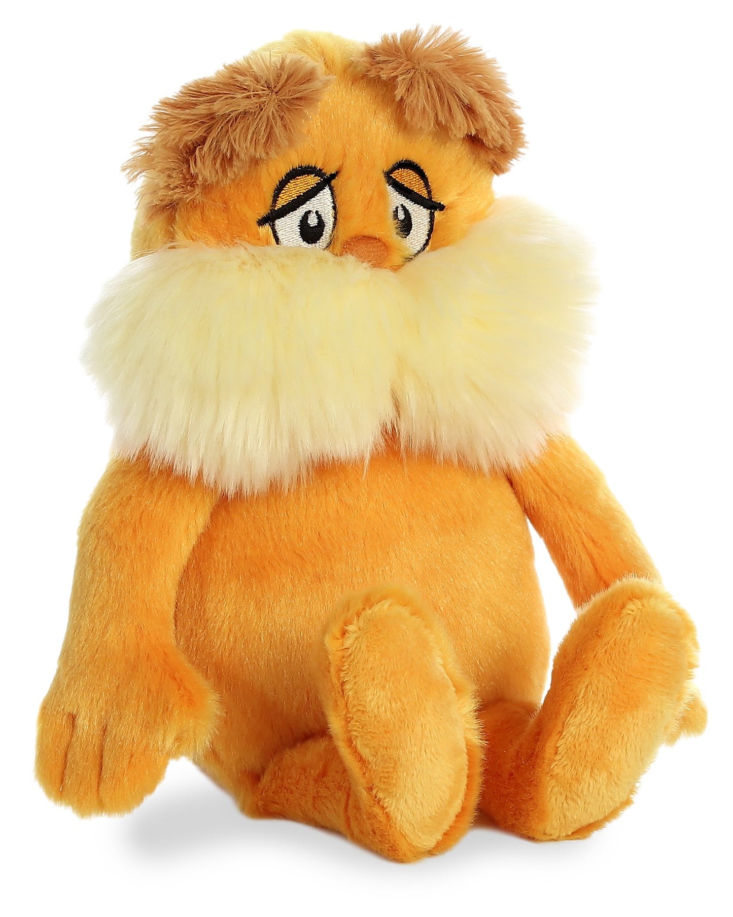 Aurora® Whimsical Dr. Seuss™ The Lorax Stuffed Animal - Officially Licensed Plush for Imaginative Play - Perfect for Kids and Adults - Orange 11