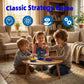 oiuio Circular 4 in a Row Game - 3D Strategy Board Game for Kids & Adults | Play the Classic Game in a New Way, Desktop Toy for Family, Portable