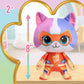 Disney Junior SuperKitties Su-Purr Charged 8-inch Small Buddy Plush Stuffed Animal, Buddy, Kitten, Kids Toys for Ages 2 Up by Just Play