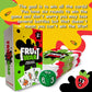 Blakruut Games Fruit War, A Family Friendly Game That is a Twist on The Classic Card-Game of War, with Quicker Play, Intense Battles and Fun