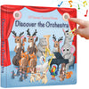 LITTLE MAESTRO Discover the Orchestra - 28 Instrument Sounds and Classical Pieces, Musical Books for Toddlers, 28-Button Music Book, Musical Toys