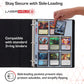BCW LaserWeld 9-Pocket Page - Side Load 100ct | Holds Nine 2½" x 3½" Trading Cards | Acid-Free Card Storage | Laser-Welded Seams for Durability |