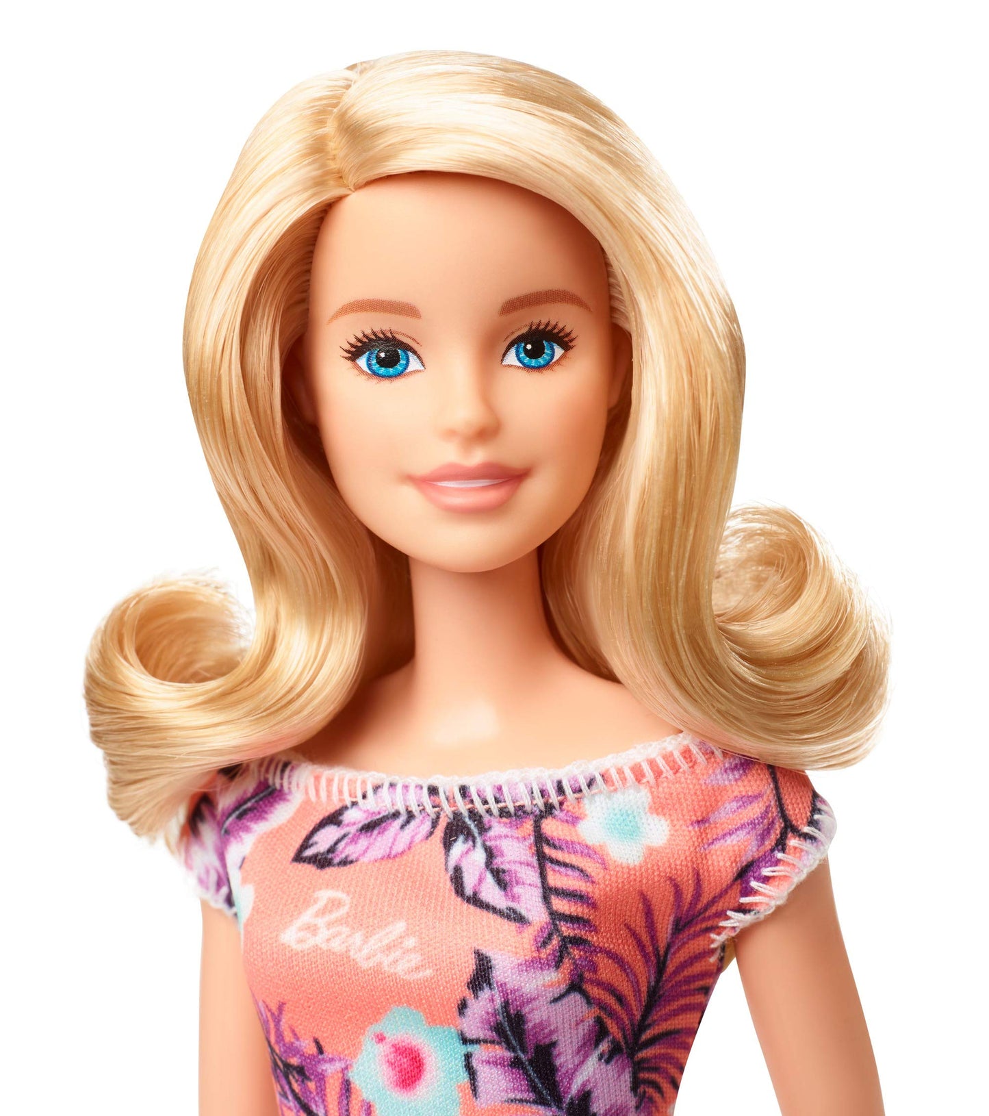 Barbie Beautiful Orange Flowery Dress by Mattel GHT24