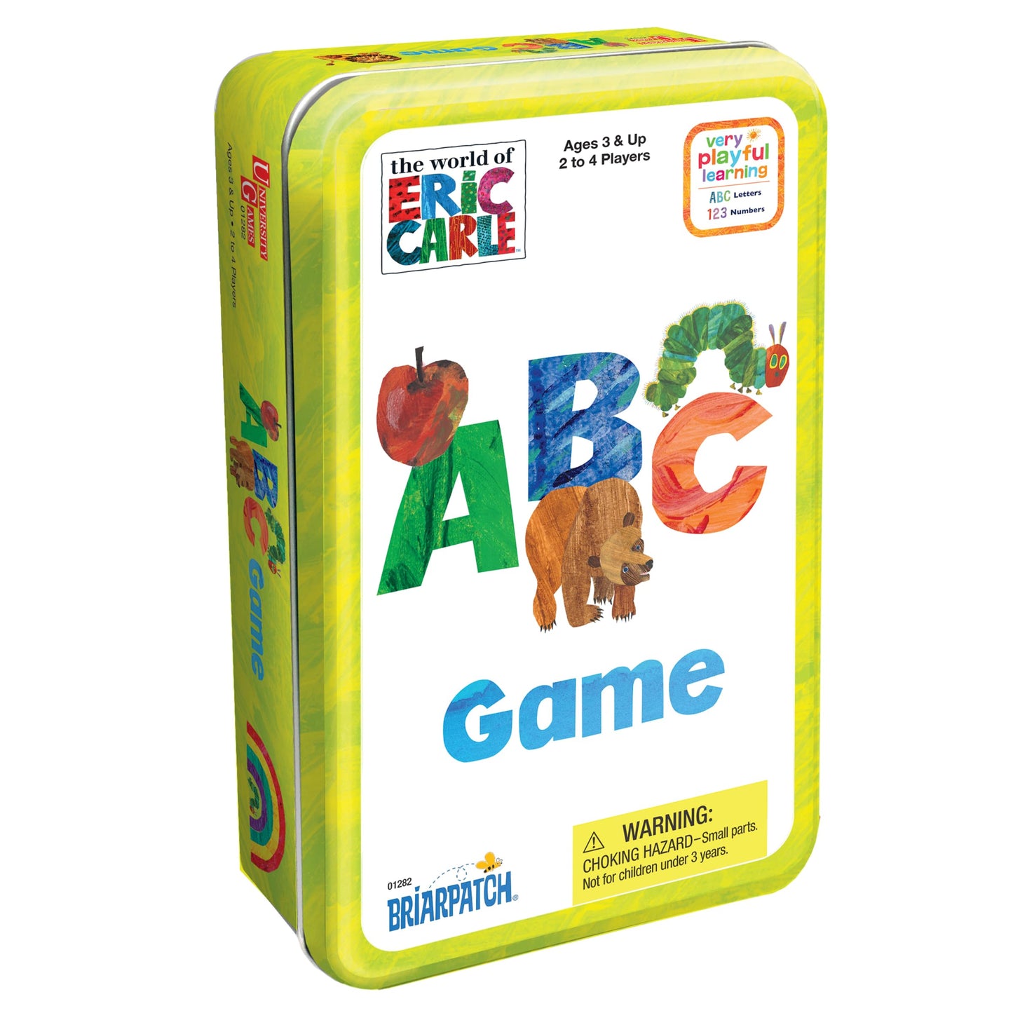 Briarpatch The World of Eric Carle ABC Game Tin, Multi/None (01282) Medium
