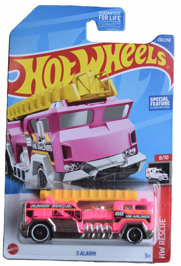Hot Wheels 5 Alarm - Mainline (2022) 230/250 Pink