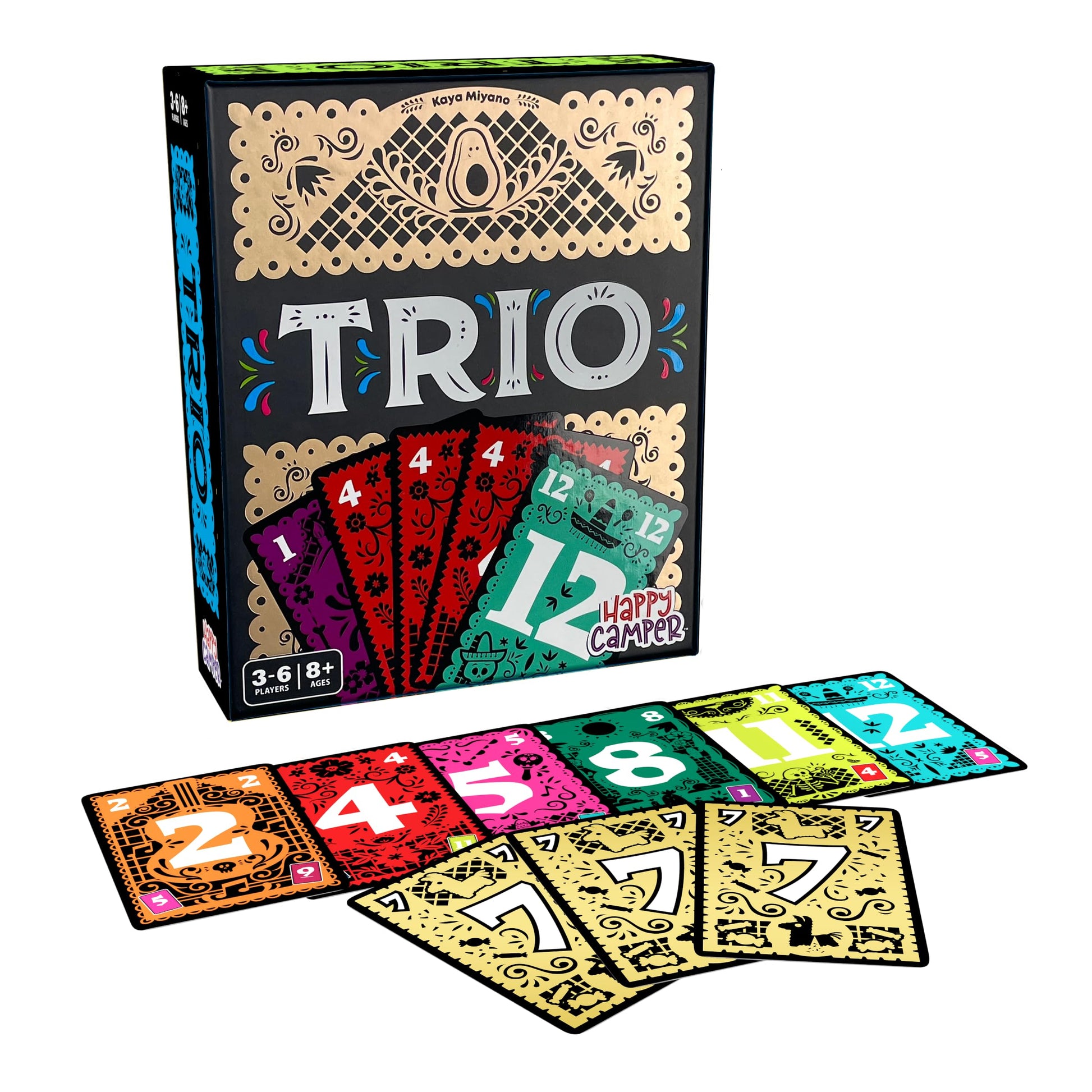 Happy Camper - Trio | Hottest New Family Game | Award-Winning | Game-of-The-Year | Great for Parties and Travel | 3-6 Players | Ages 8+