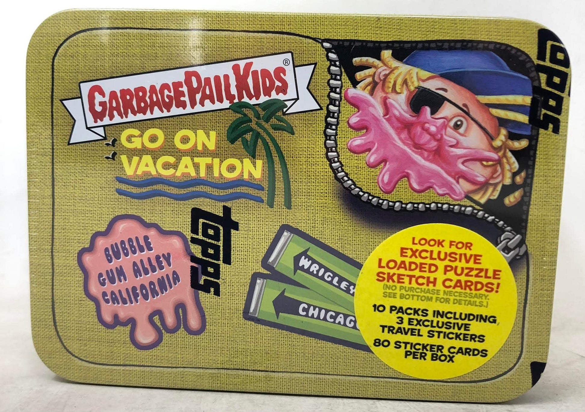 Topps 2023 Garbage Pail Kids Go On Vacation Tin - 1 Tin at Random