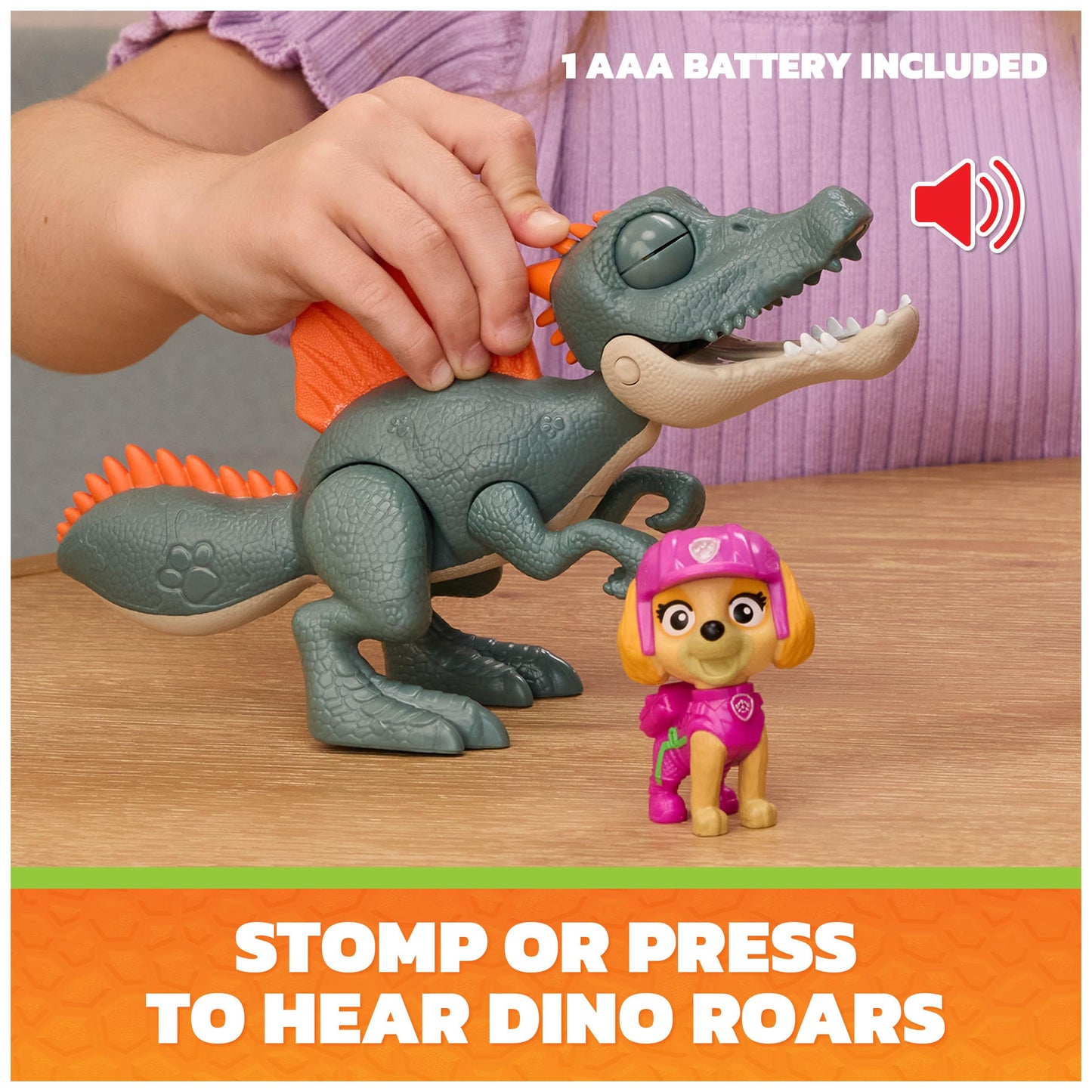Paw Patrol Roaring Pup Pals Skye Figure