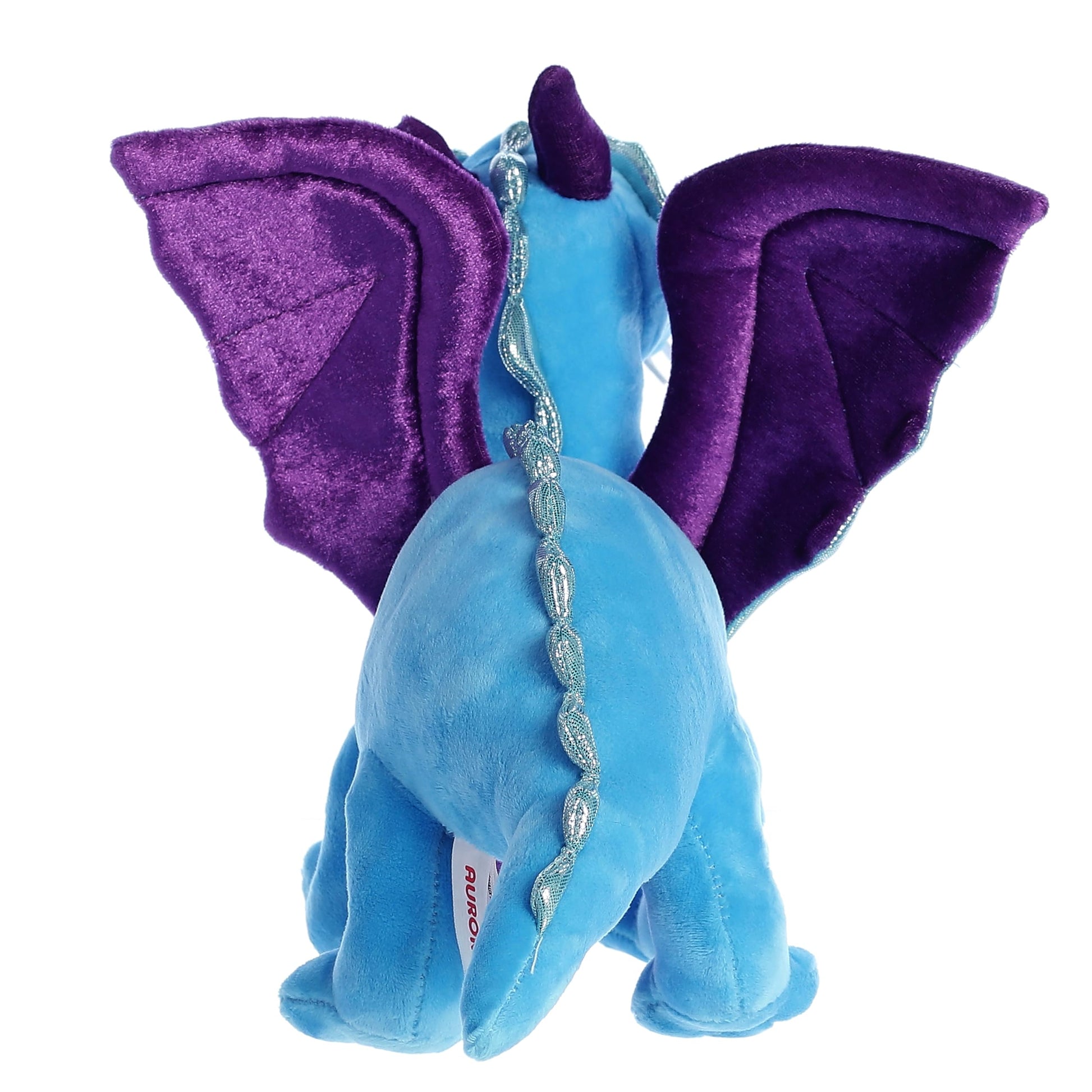 Aurora® Ferocious Dinos & Dragons Blue Dragon Stuffed Animal - Prehistoric Fun - Cuddly Companions - Blue 17 Inches