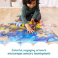 Melissa & Doug Underwater Ocean Floor Puzzle, 48 pc Jumbo Jigsaw Puzzle, Educational Screen Free Activity for Toddler, Preschoolers and Kids Ages 3+