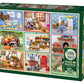 Cobble Hill 1000 Piece Puzzle - Squirrels at Home- Sample Poster Included
