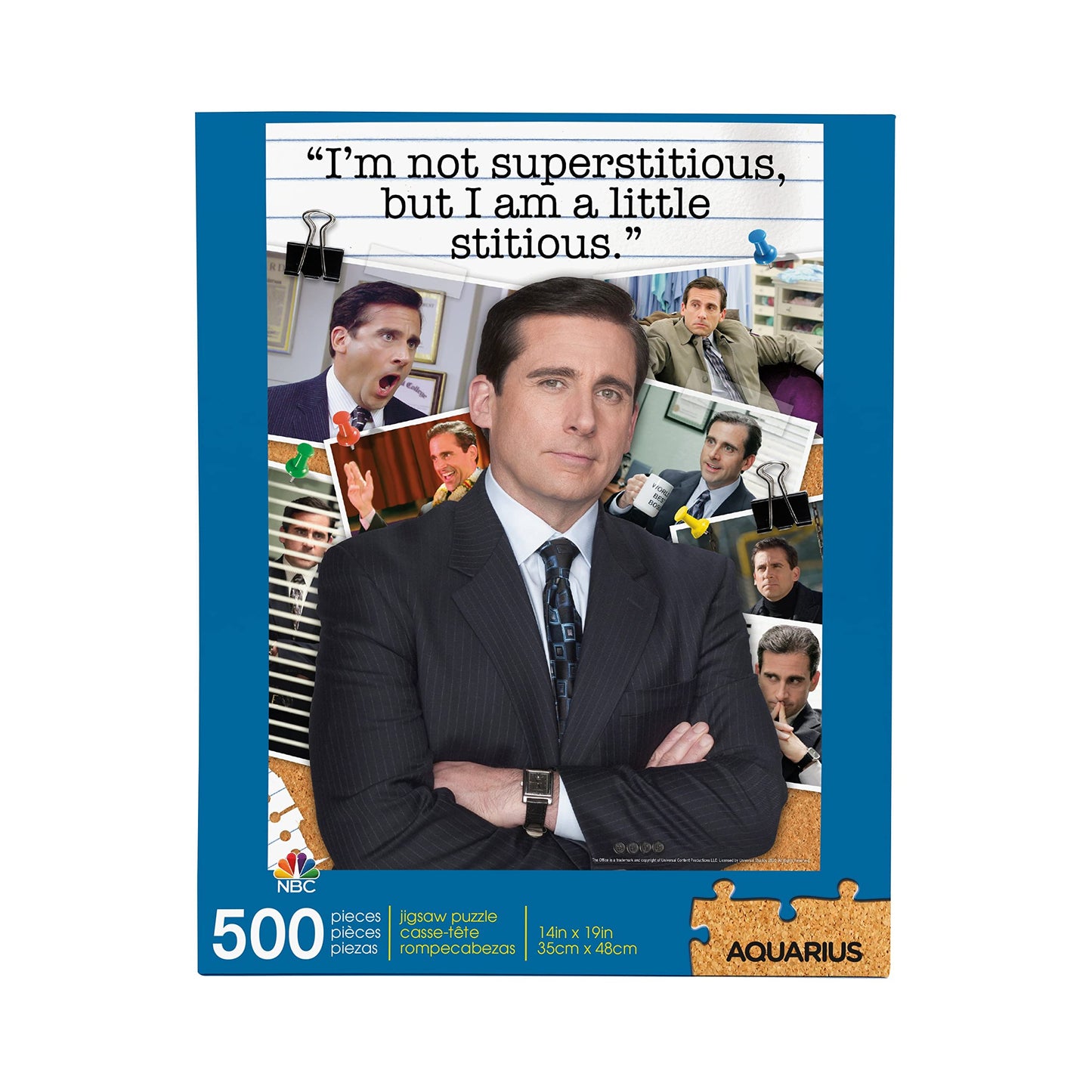 AQUARIUS The Office Michael Quote Scott 500 Piece Jigsaw Puzzle
