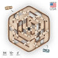 Intrism Icon - Brain Teaser Puzzle for Ages 10+ | Made in USA | DIY Model Kit & 3D Maze Game - 84 Pieces
