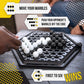 University Games Abalone Marble Strategy Game,Black