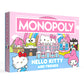 Monopoly: Hello Kitty and Friends, Buy, Sell, Trade Buildings from The Animated Series, Featuring My Melody, Badtz-Maru, Keroppi, Classic Monopoly