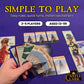 Castle Clark Monster Stomping: Heroes Games - Monster Building Dice & Strategy Card Game for Adults & Kids 13+ | Travel, Party & Family Kids' Games