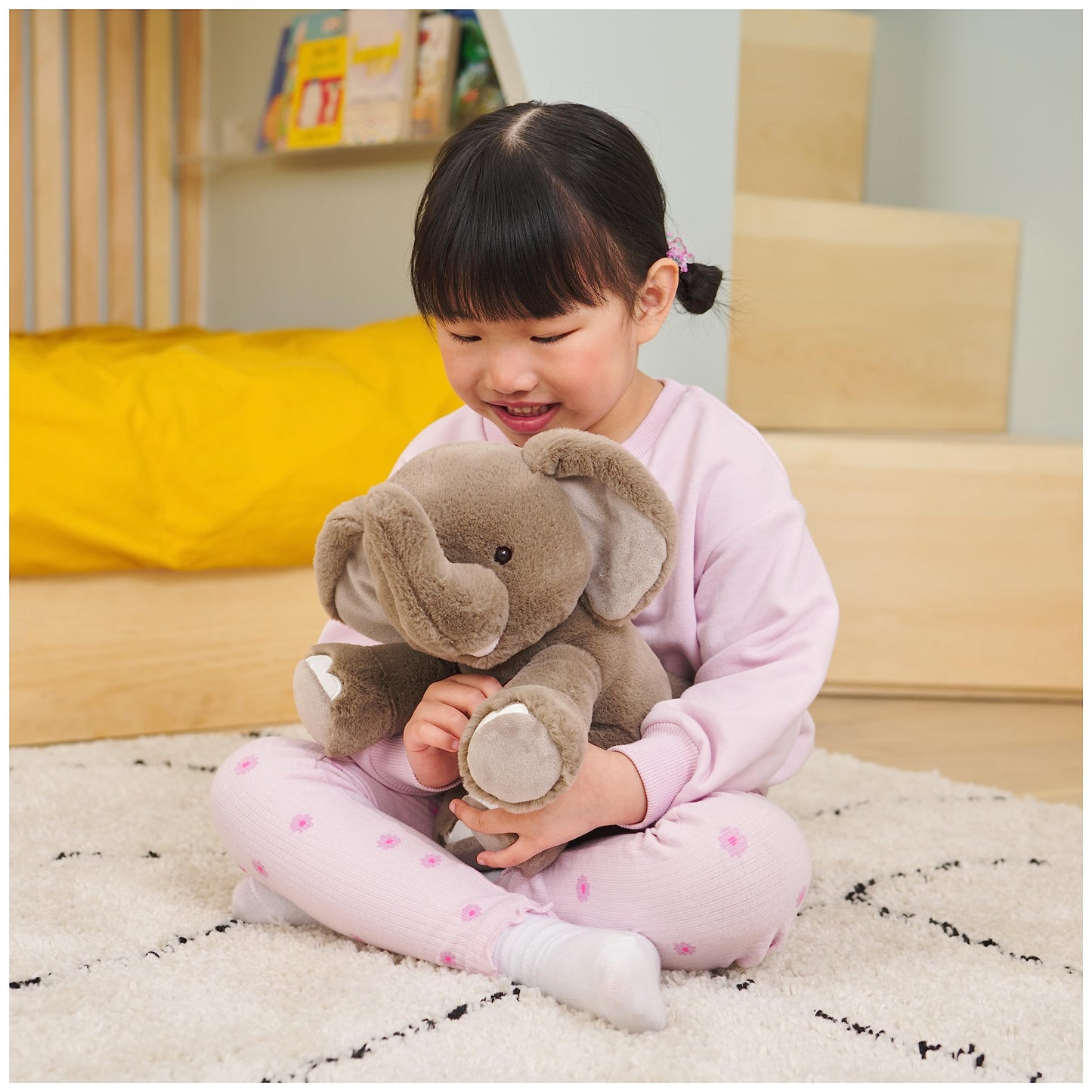 GUND Chai 10-Inch Elephant Stuffed Animal Sensory Toy, Ages 0+